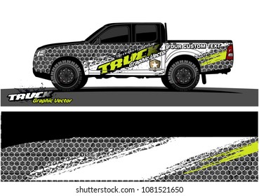 vehicle graphic vector. abstract grunge background design for vehicle vinyl wrap and car branding 