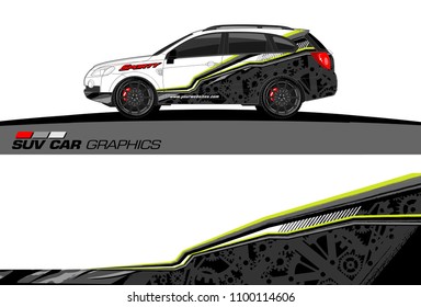 
vehicle graphic vector. abstract grunge background design for vehicle vinyl wrap and car branding 