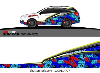 
vehicle graphic vector. abstract grunge background design for vehicle vinyl wrap and car branding 