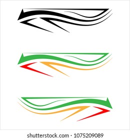 Tribal Car Decal Vinyl Ready Vehicle Stock Vector (Royalty Free) 1196663512