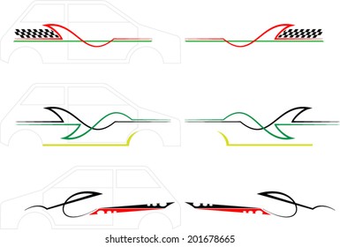 Vehicle Graphics, Stripe : Vinyl Ready 