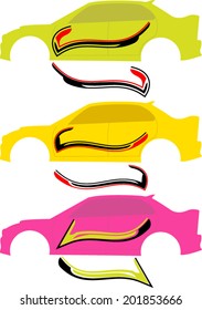 Vehicle Graphics, Stripe : Vinyl Ready 