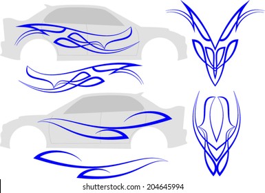 Vehicle Graphics, Stripe : Vinyl Ready 