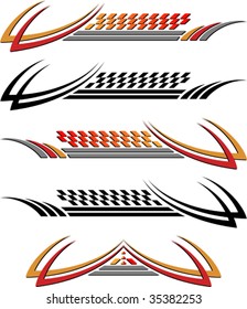 Vehicle Graphics Stripe Vinyl Ready Stock Vector (Royalty Free ...