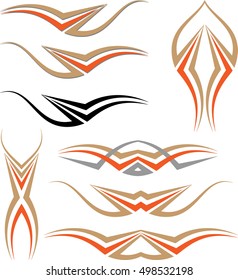 Tribal Car Decal Vinyl Ready Vehicle Stock Vector (Royalty Free) 714029104