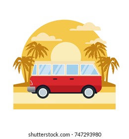 Vehicle in highway