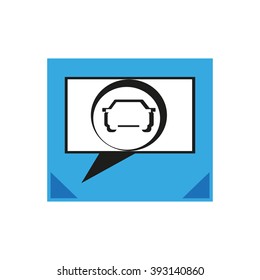 vehicle, icon