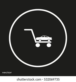 vehicle, icon