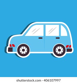 vehicle icon  design 