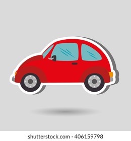 vehicle icon  design 