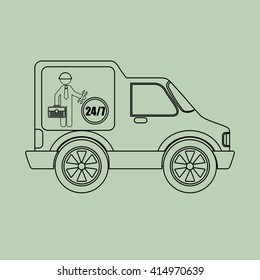 vehicle icon design 