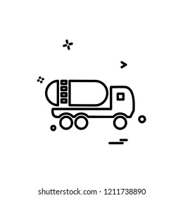 Vehicle icon design vector
