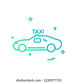 Vehicle icon design vector