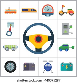 Vehicle Icons Set
