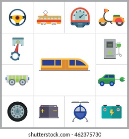Vehicle Icons Set