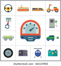 Vehicle Icons Set