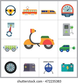 Vehicle Icons Set