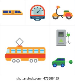 Vehicle Icons Set