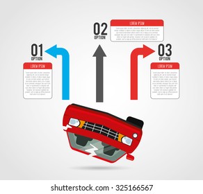 vehicle infographic design, vector illustration eps10 graphic 