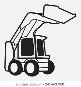 vehicle line art drawing illustration