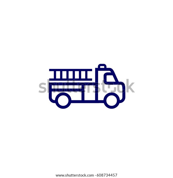 vehicle line art\
icon