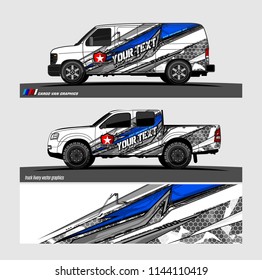 vehicle livery graphic vector. abstract grunge background design for vehicle vinyl wrap and car branding 