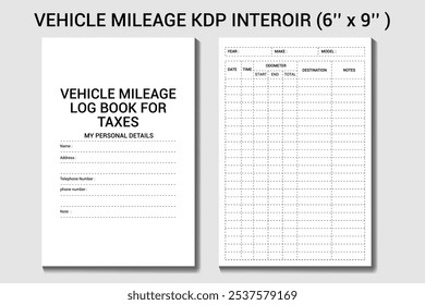 diário de quilometragem do veículo para impostos kdp designs interiores