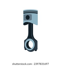 Vehicle piston vector, graphic resource.