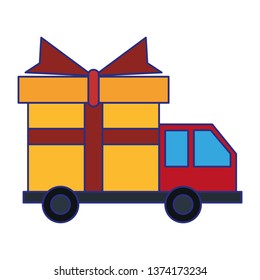 vehicle present icon vector ilustration
