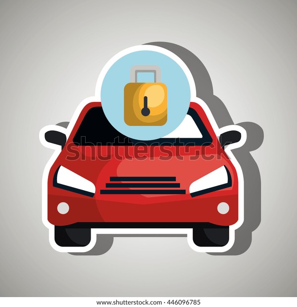 Vehicle Safety isolated icon design, vector illustration\
 graphic 