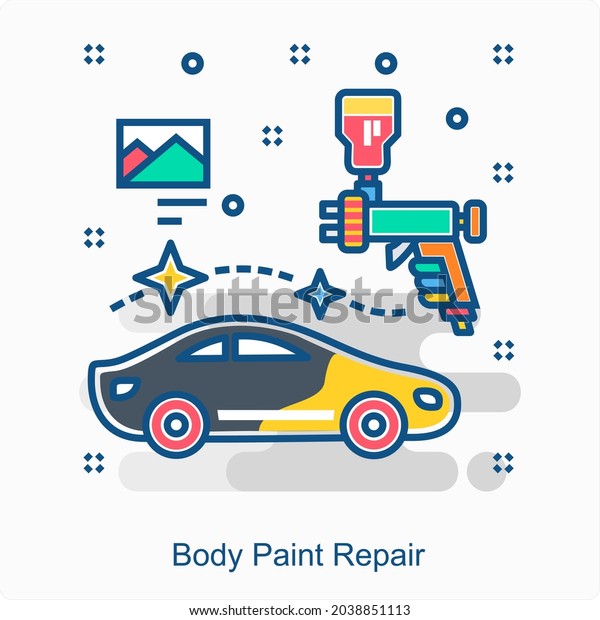 Vehicle Service and\
Maintenance Icons\
Concept