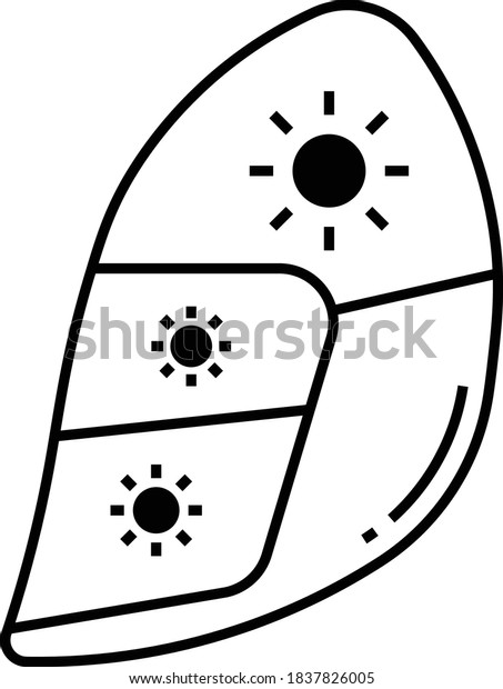 Vehicle Tail Light\
along with Reflector Design, Backlight Lamp vector, Car Rear Parts\
Glyph Icon Concept, Motor Vehicle Service and automobile repair\
shop Symbol on White\
background