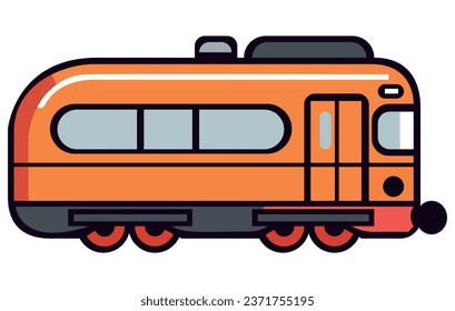 Vehicle Train illustration. Vehicle Train vector illustration
