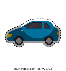 vehicle travel isolated icon