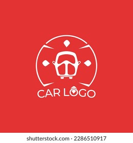 Vehicle truck logo design vector template