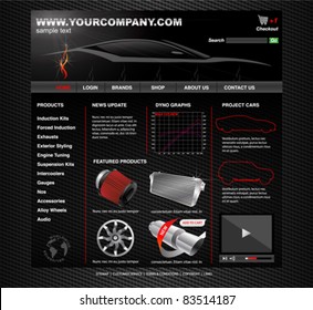 Vehicle Tuning Website