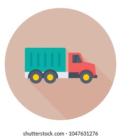 A vehicle used for carrying logistics 
