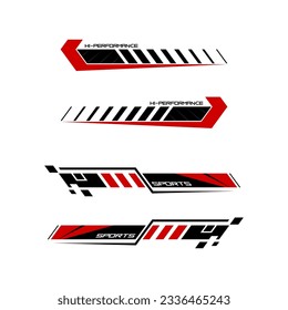 Vehicle vector Decal Auto Racing Stripes Stickers