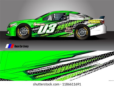 vehicle vinyl wrap design vector. abstract racing graphic stripe background kit for race car sticker, rally and truck livery,