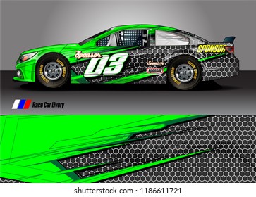 vehicle vinyl wrap design vector. abstract racing graphic stripe background kit for race car sticker, rally and truck livery,