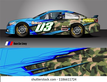 vehicle vinyl wrap design vector. abstract racing graphic stripe background kit for race car sticker, rally and truck livery,