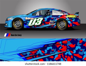 vehicle vinyl wrap design vector. abstract racing graphic stripe background kit for race car sticker, rally and truck livery,
