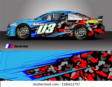 vehicle vinyl wrap design vector. abstract racing graphic stripe background kit for race car sticker, rally and truck livery,