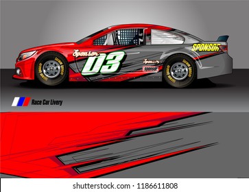 vehicle vinyl wrap design vector. abstract racing graphic stripe background kit for race car sticker, rally and truck livery,