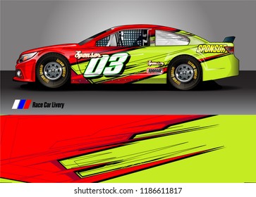 vehicle vinyl wrap design vector. abstract racing graphic stripe background kit for race car sticker, rally and truck livery,