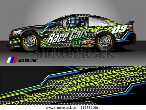 vehicle\
vinyl wrap design vector. abstract racing graphic stripe background\
kit for race car sticker, rally and truck\
livery,