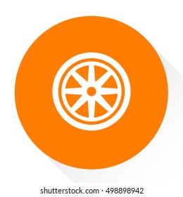 vehicle wheel icon
