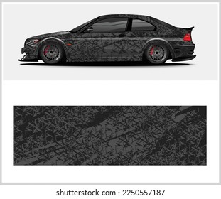 Vehicle Wrap design for  sports car decal graphic wrap 
