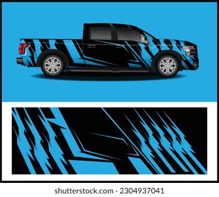 vehicle wrap graphic kit vector for race car