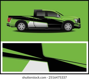 vehicle wrap graphic kit vector for race car